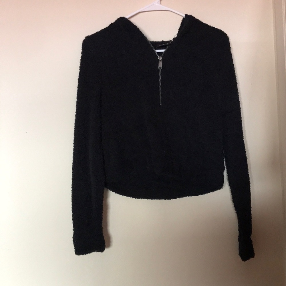 Cropped black sweater, Urban Outfitters